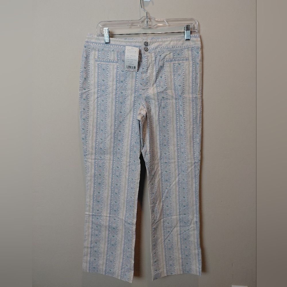 Sigred Olsen SO BLUE City Fit Vintage VENUE Cotton Blend Size 8 Pant